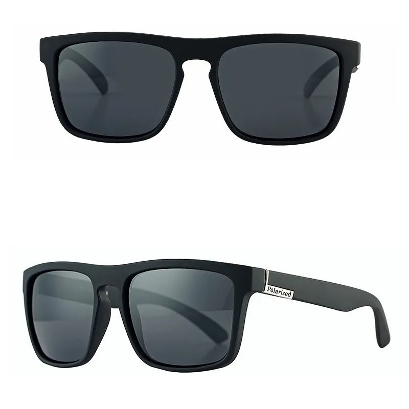 Square Frame Polarized Sunglasses