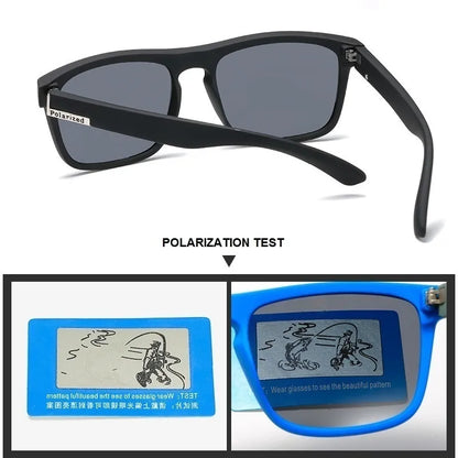 Square Frame Polarized Sunglasses